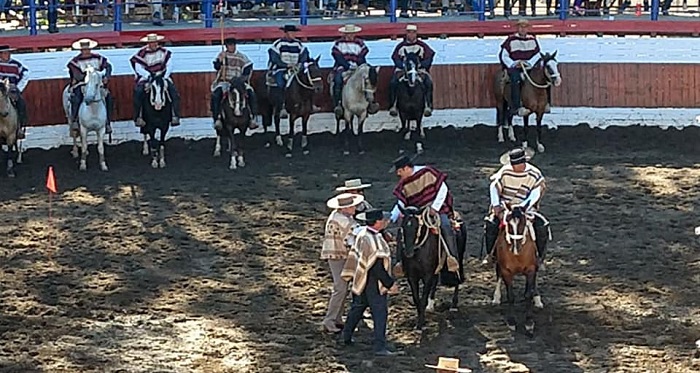 Juan Carlos y Manuel Durán festejaron en la 16ª Final Nacional de Rodeo Campesino