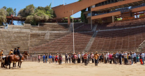 Federación del Rodeo Chileno realizó recorrido en la Monumental a la Corporación Educacional de Rancagua